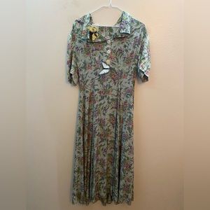 80’s vintage Flora Dress